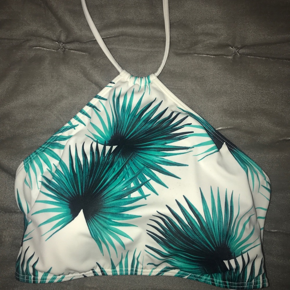 High Neck Swim Suit Top
